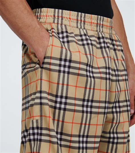 burberry vintage check shorts|Burberry Vintage Check Print Swim Shorts .